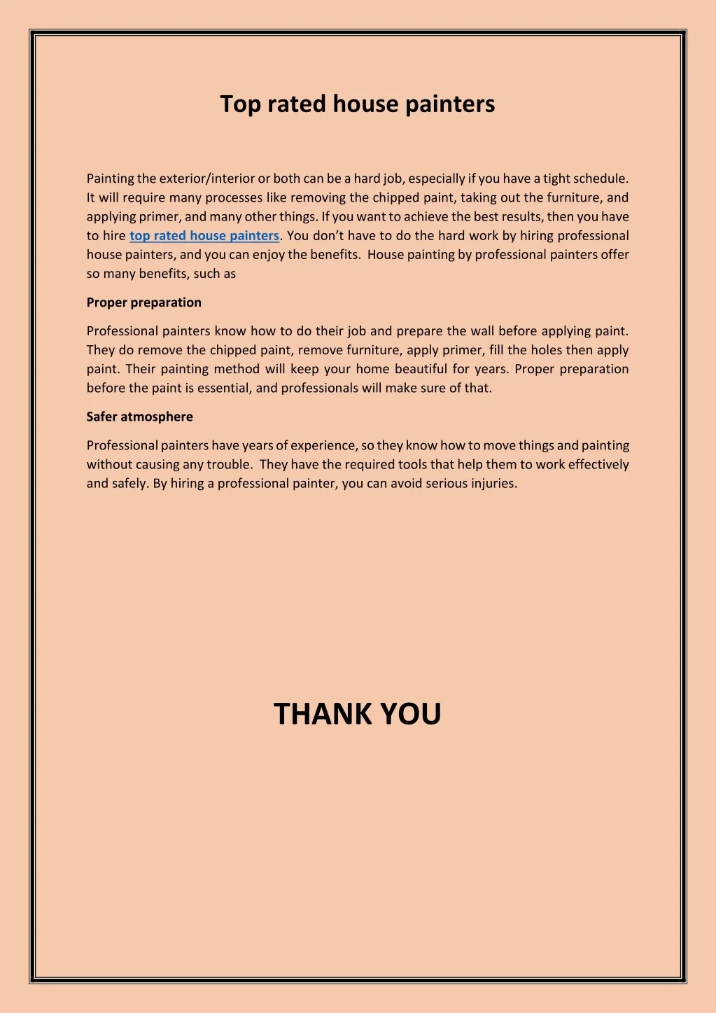 PPT Top rated house painters PowerPoint Presentation, free download ID11038675