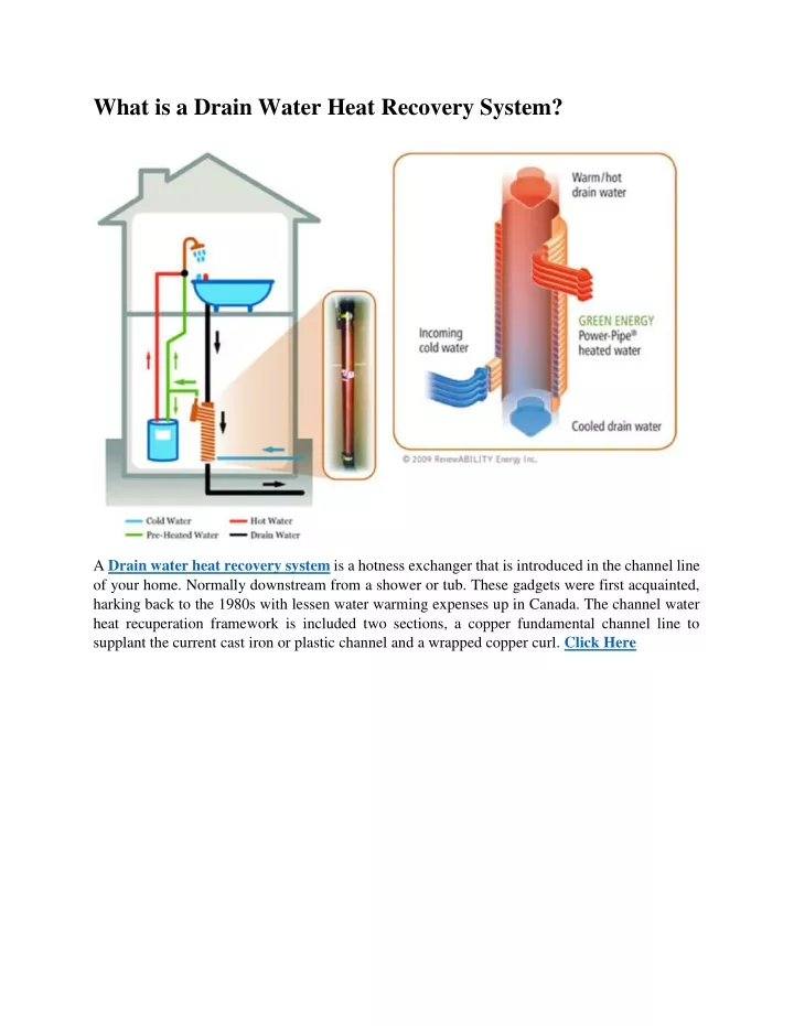 ppt-what-is-a-drain-water-heat-recovery-system-powerpoint