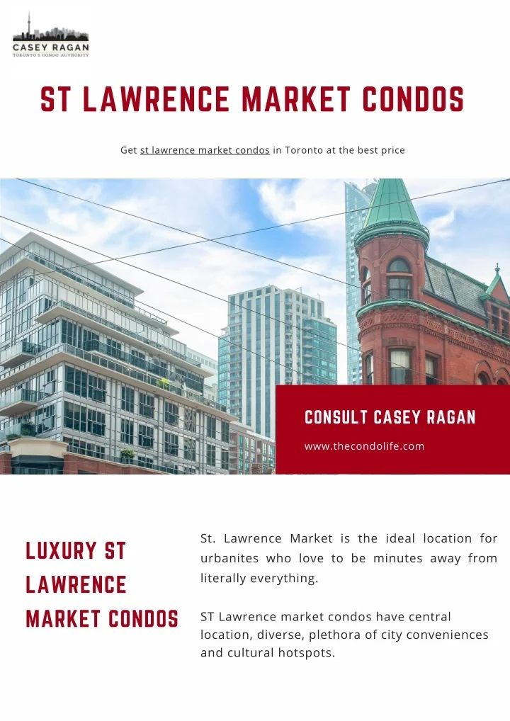 PPT St Lawrence Market Condos Toronto PowerPoint Presentation, free download ID11041419