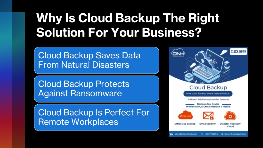 PPT - Get Free one of the best Cloud Backup & Security Services With ...