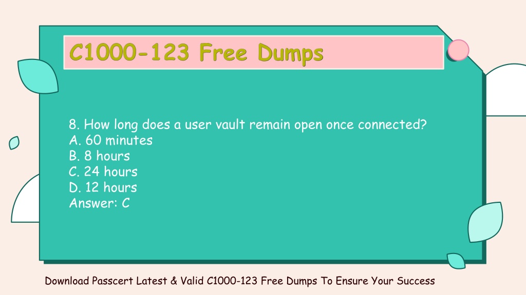 Latest C1000-123 Dumps Files