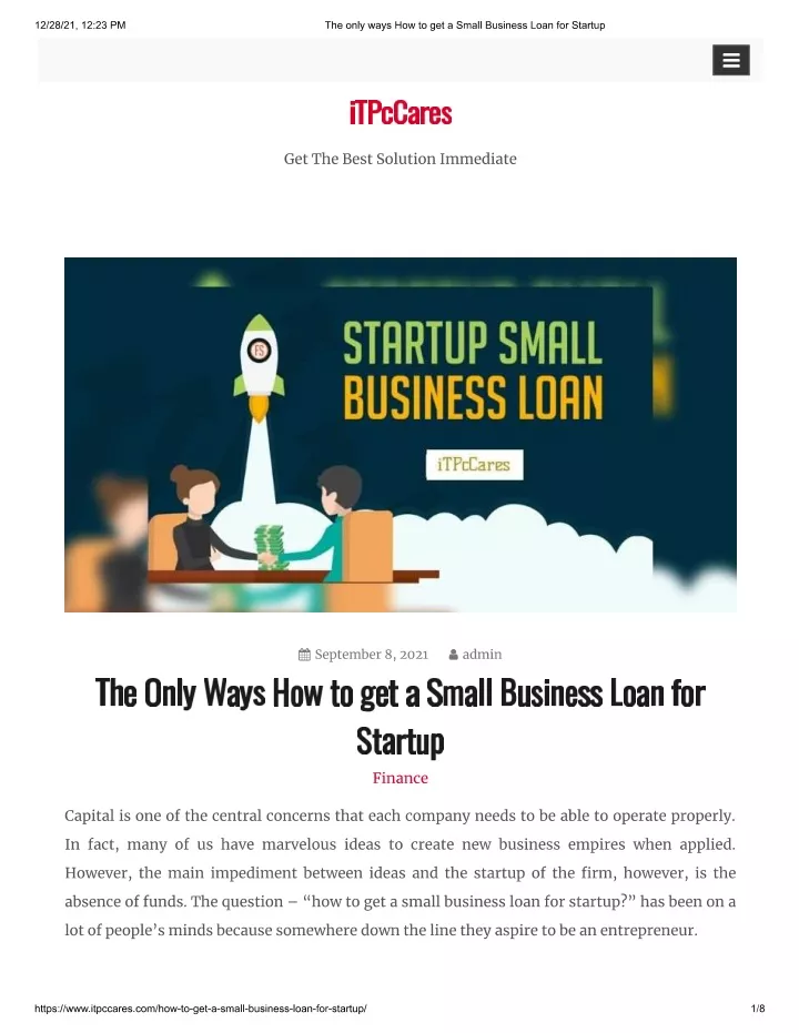 ppt-the-only-ways-how-to-get-a-small-business-loan-for-startup