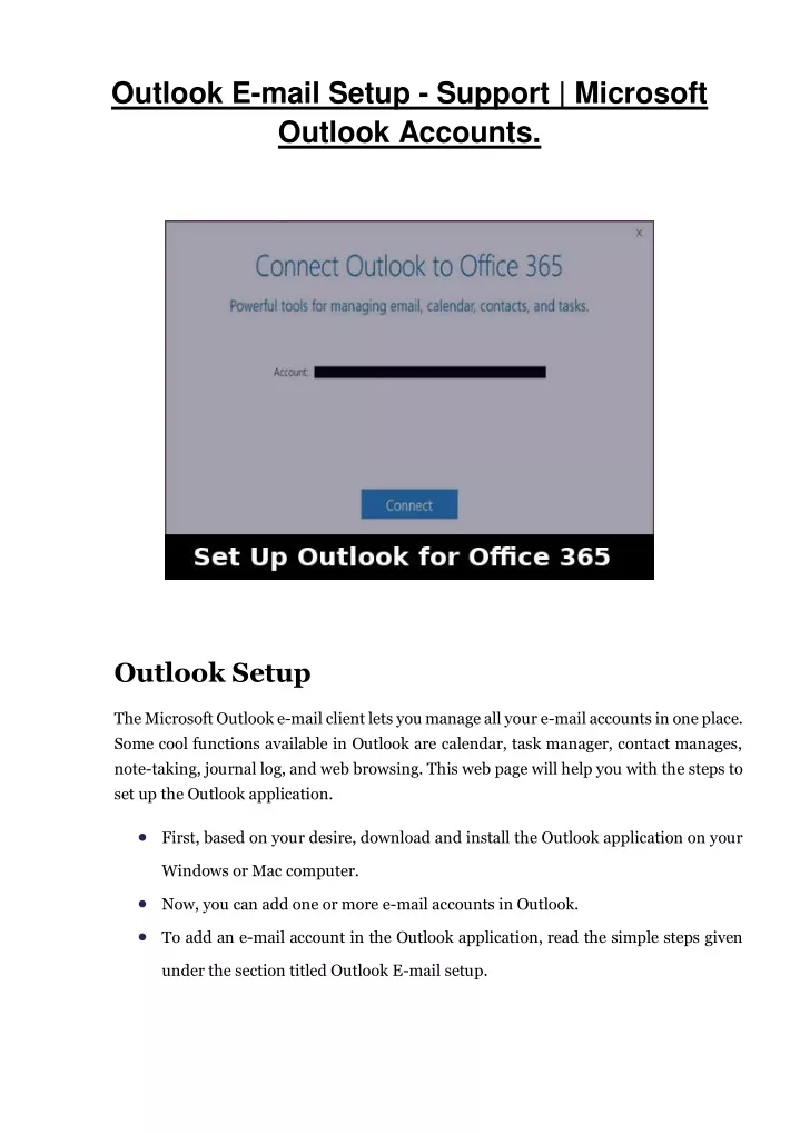 ppt-outlook-e-mail-setup-support-microsoft-outlook-accounts