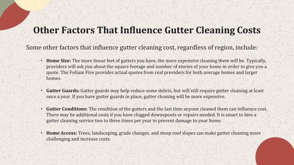 PPT - How Much Does Gutter Cleaning Cost PowerPoint Presentation, free ...