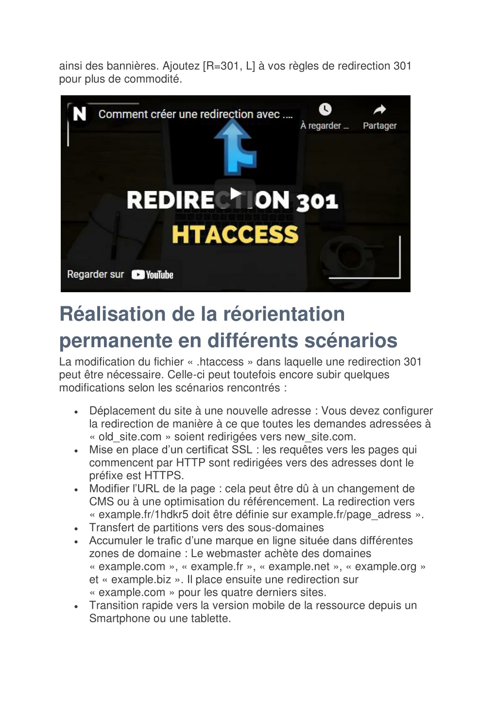 Ppt Comment Faire Une Redirection 301 Pour Votre Site Powerpoint Presentation Id 11049391