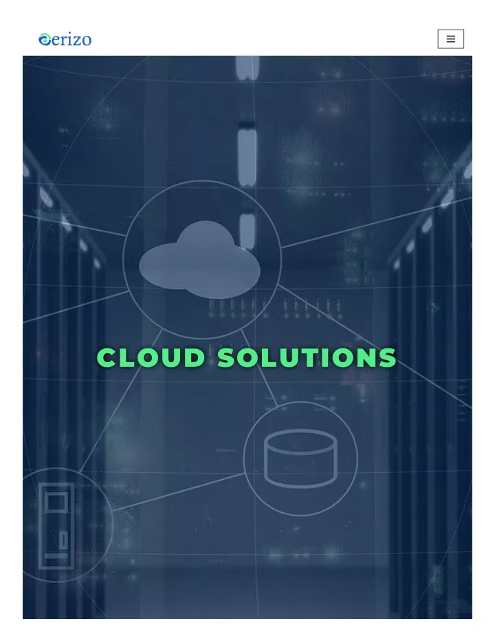 presentation about cloud solutions