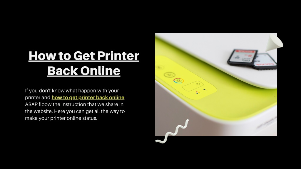 PPT - How To Get Wireless Printer Back Online PowerPoint Presentation