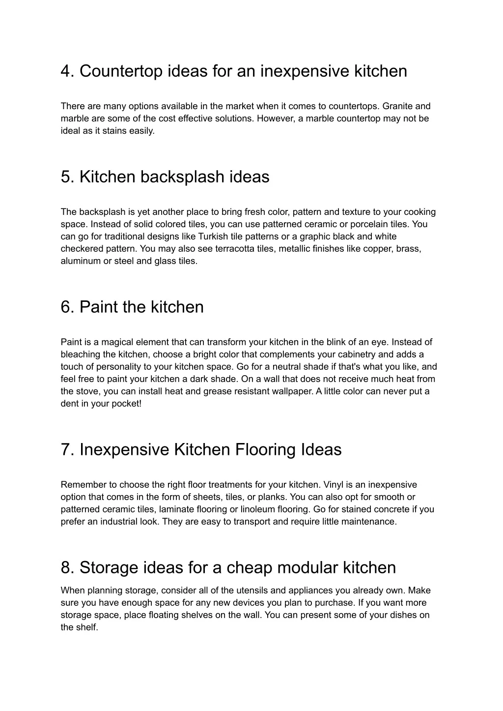 PPT - 8 Tips On Designing A Budget Friendly Modular Kitchen PowerPoint ...