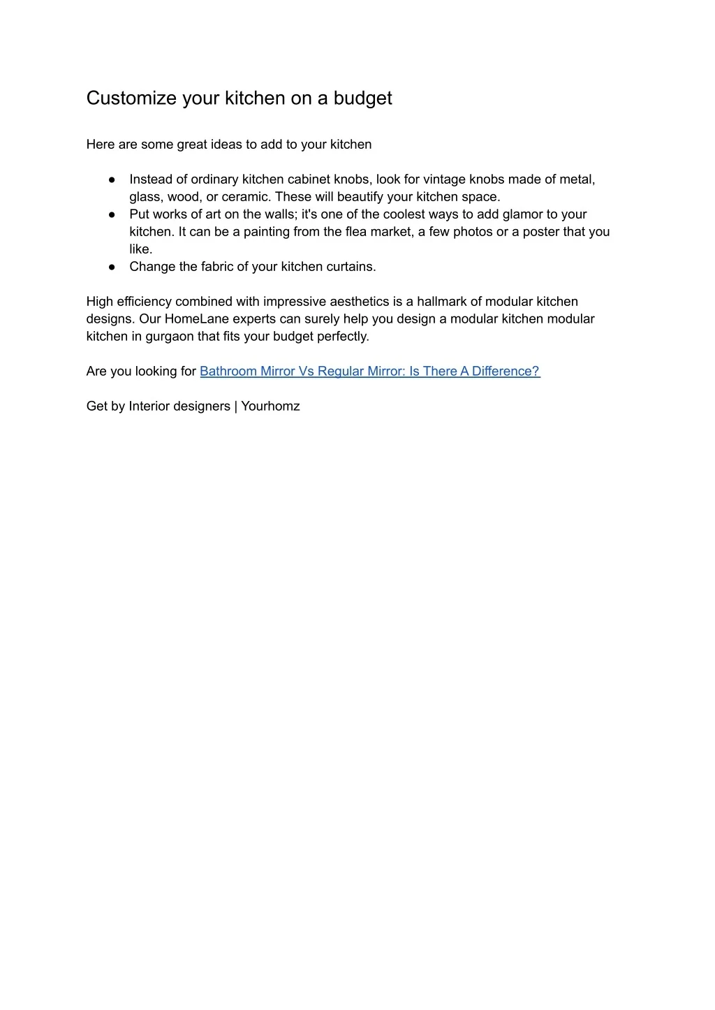 PPT - 8 Tips On Designing A Budget Friendly Modular Kitchen PowerPoint ...