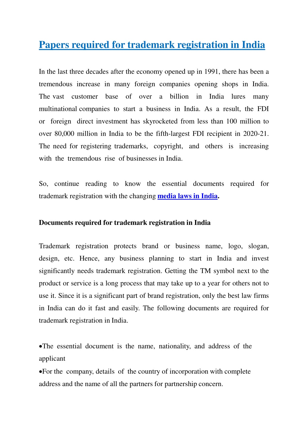 research paper on trademark in india