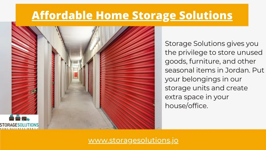 PPT - Outsourcing Warehouses Management Storage Solutions Jordan