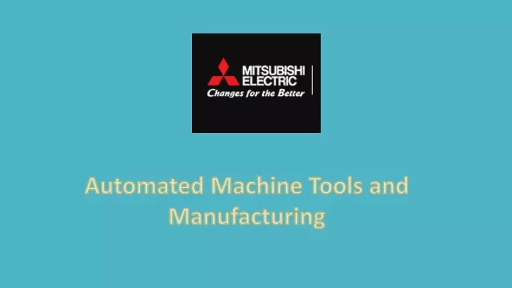 automated machine tools and manufacturing n.
