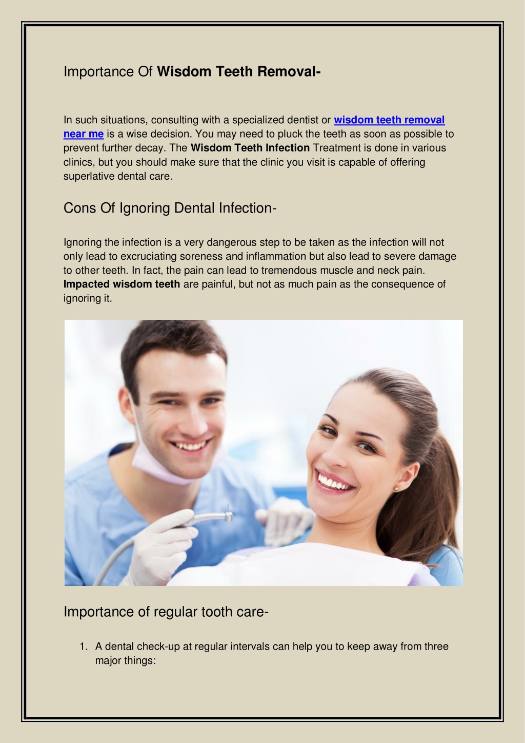 PPT - Why Wisdom Tooth Require Your Immediate Attention PowerPoint ...