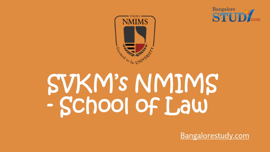 SVKM's NMIMS Kirit P Mehta SOL International Moot Court Competition