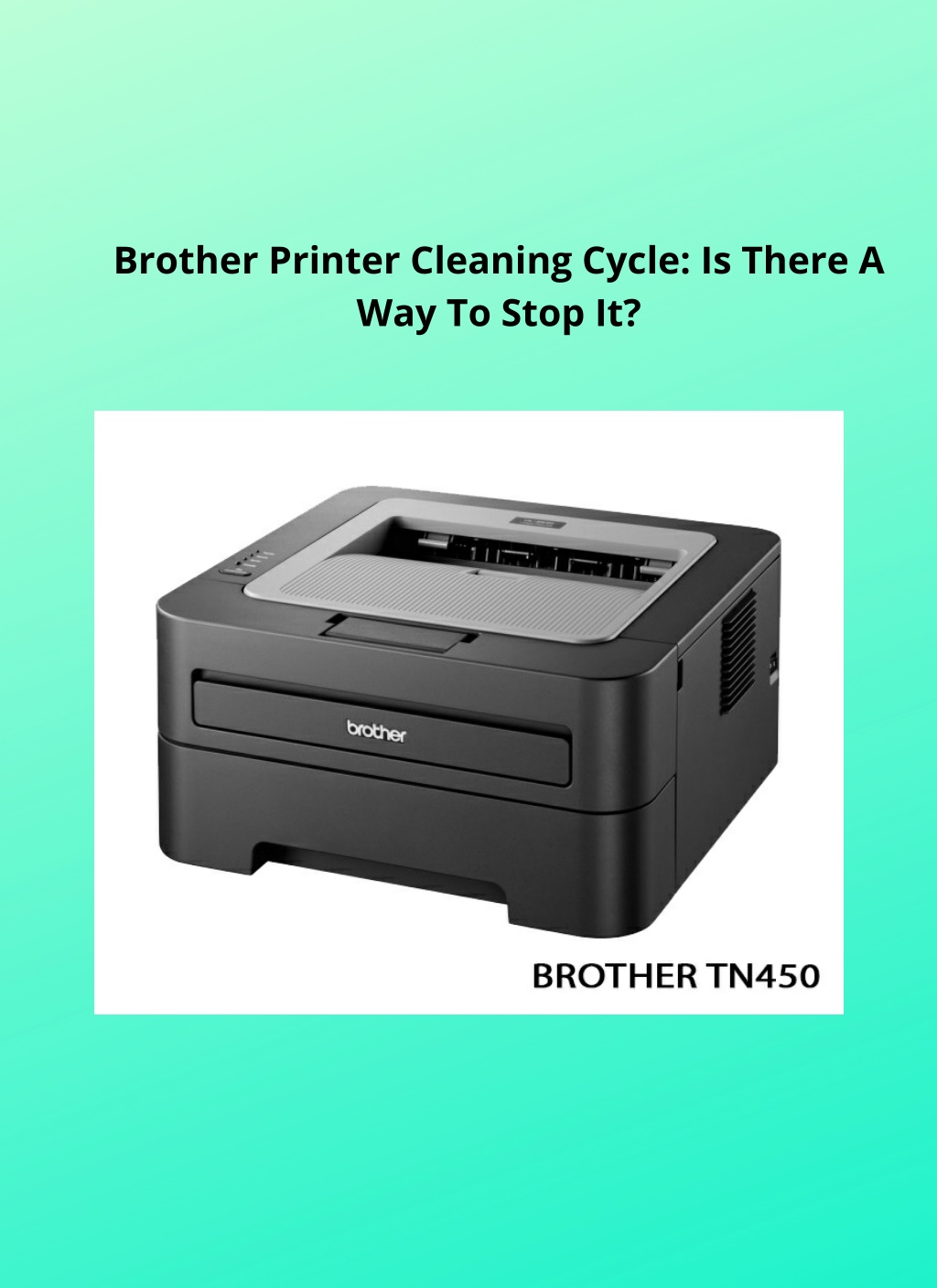 PPT Brother Printer Cleaning Cycle Is There A Way To Stop It   Brother Printer Cleaning Cycle Is There L 