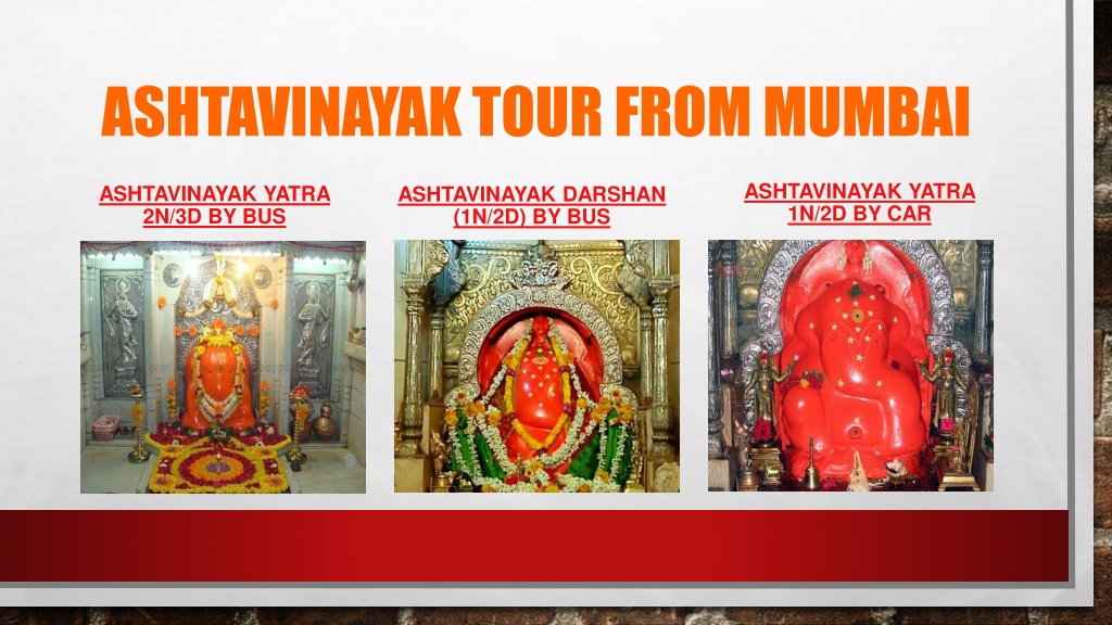 ashtavinayak bus tour from mumbai