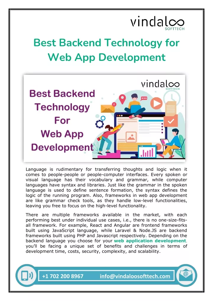 PPT - Best Backend Technology for Web App Development PowerPoint ...