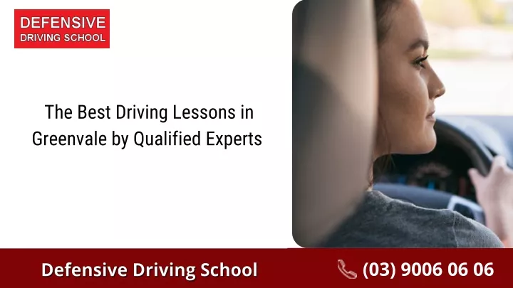 Ppt The Best Driving Lessons In Wollert And Greenvale By Qualified Experts Powerpoint 8905