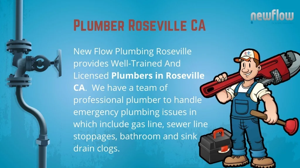 PPT Best Plumber Rocklin CA New Flow Plumbing Roseville PowerPoint
