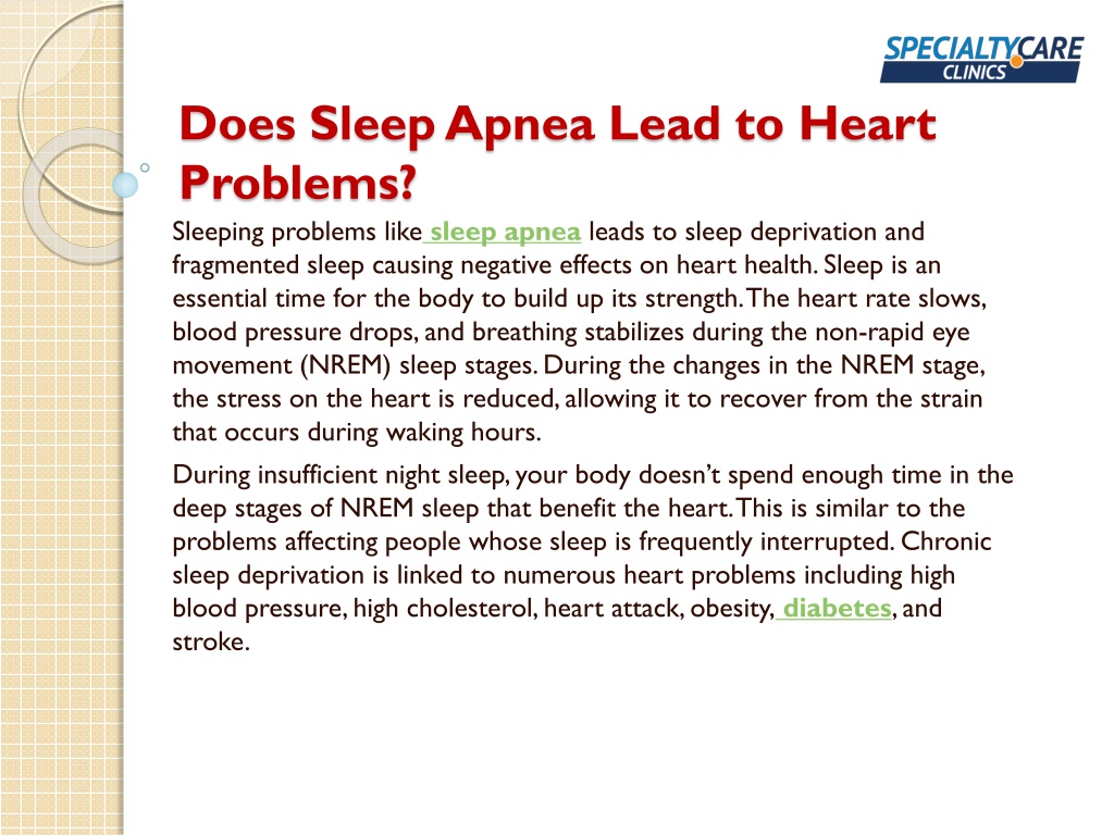 ppt-sleep-apnea-and-heart-diseases-how-sleep-apnea-affects-the