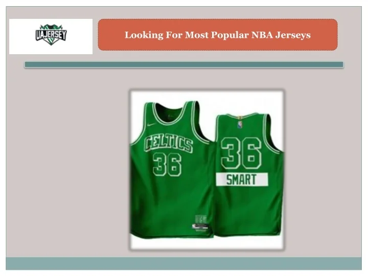 PPT Looking For Most Popular NBA Jerseys PowerPoint Presentation