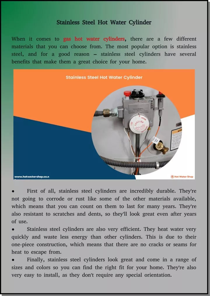 ppt-stainless-steel-gas-hot-water-cylinders-manufacturer-powerpoint