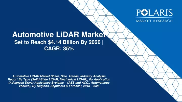 PPT - Automotive LiDAR Market PowerPoint Presentation, free download ...