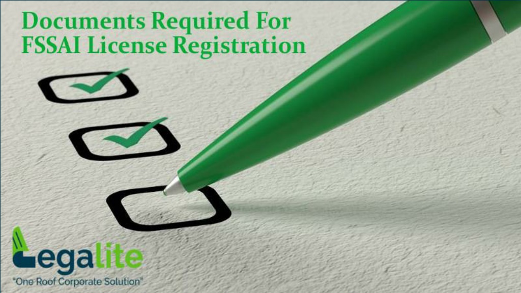 PPT - Documents Required For FSSAI License Registration PowerPoint ...