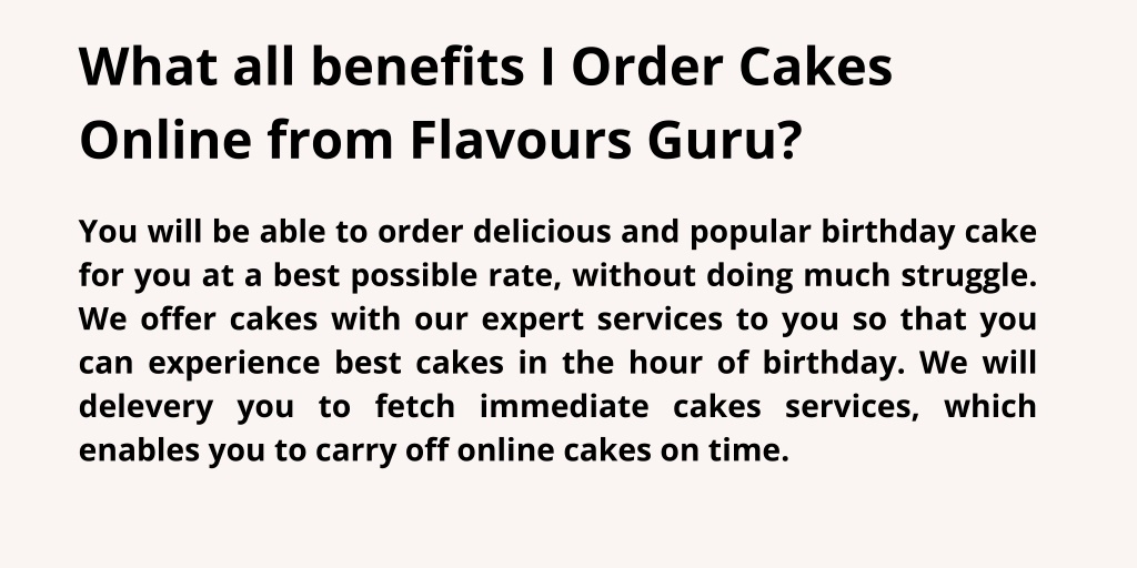 Ppt Cake Delivery Online Send Cakes To India Online Cake Shop