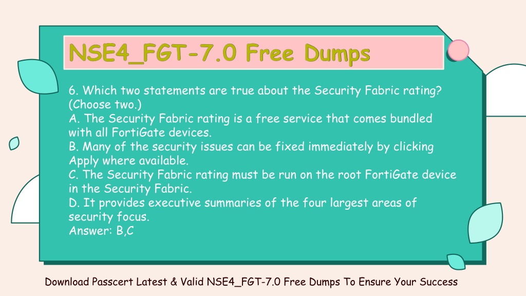 Reliable NSE4_FGT-7.0 Dumps Book