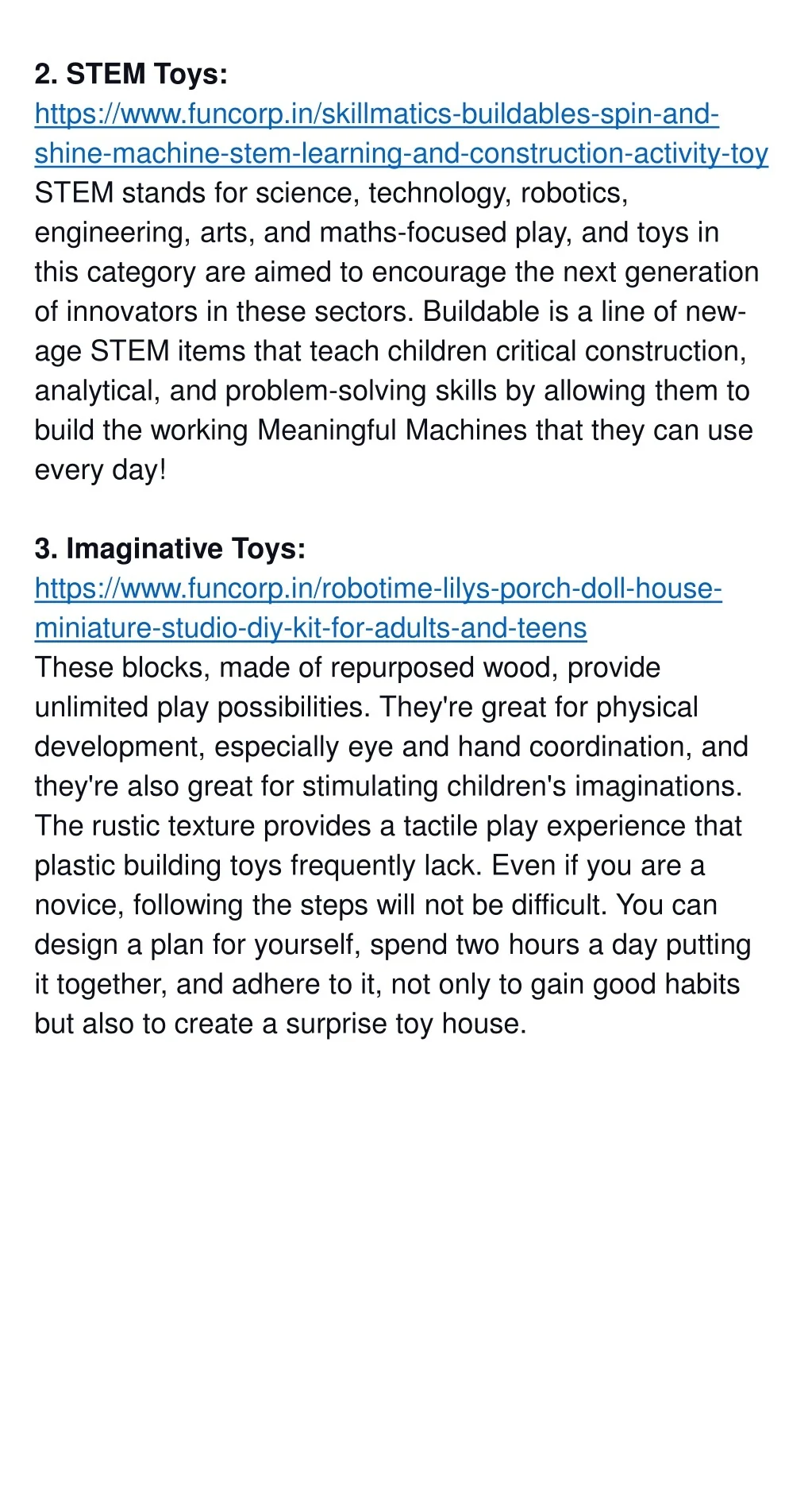 PPT - 5 Types Of Toys That Help In Shaping Young Minds PowerPoint ...