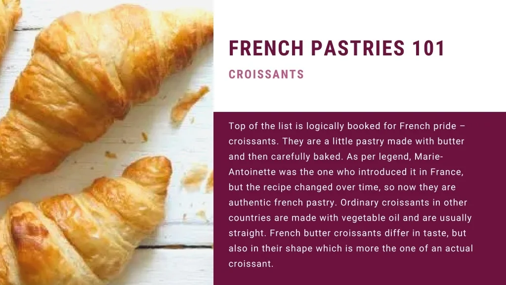 PPT FIND THE BEST FRENCH PASTRIES IN CANNES PowerPoint Presentation