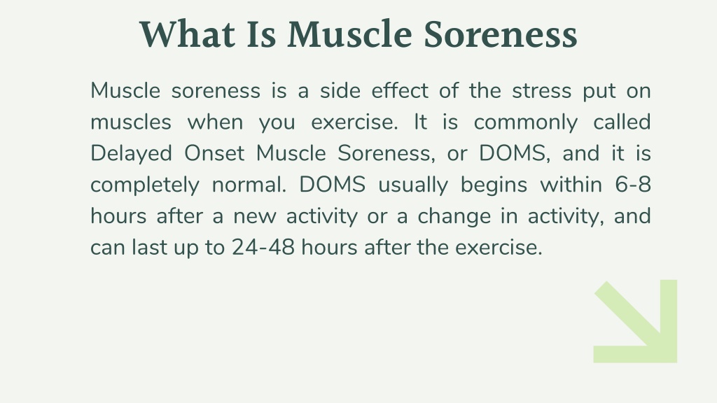 PPT - 5 Tips For Relief Alleviate pain and Muscle Soreness PowerPoint ...