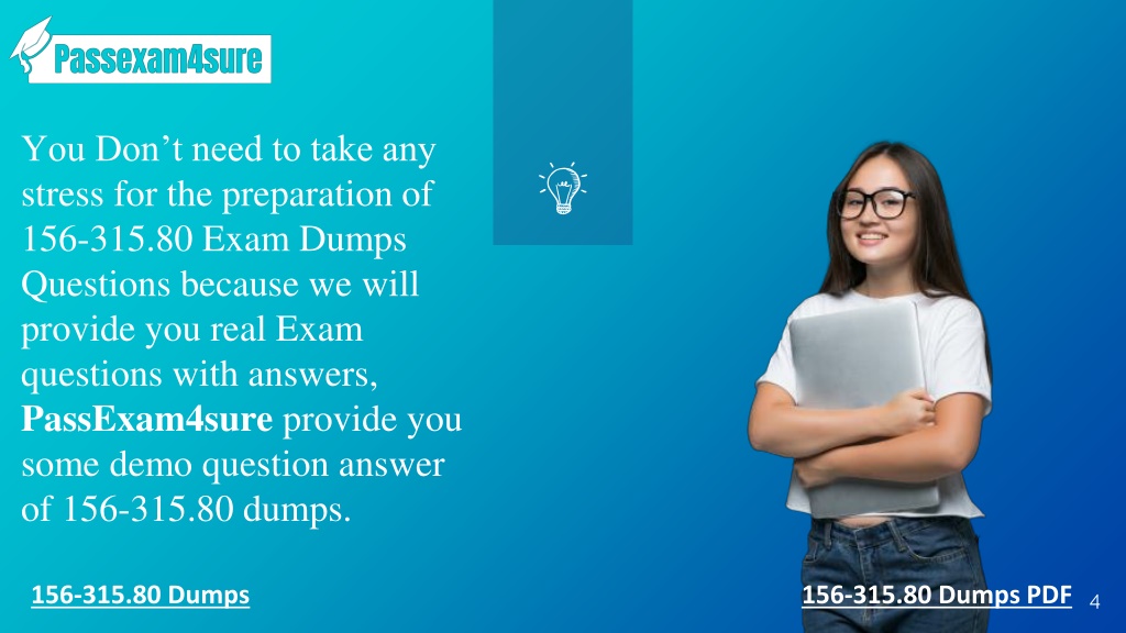 PPT - CheckPoint 156-315.80 Exam - All You Need to Know - PassExam4Sure Sns-Brigh10