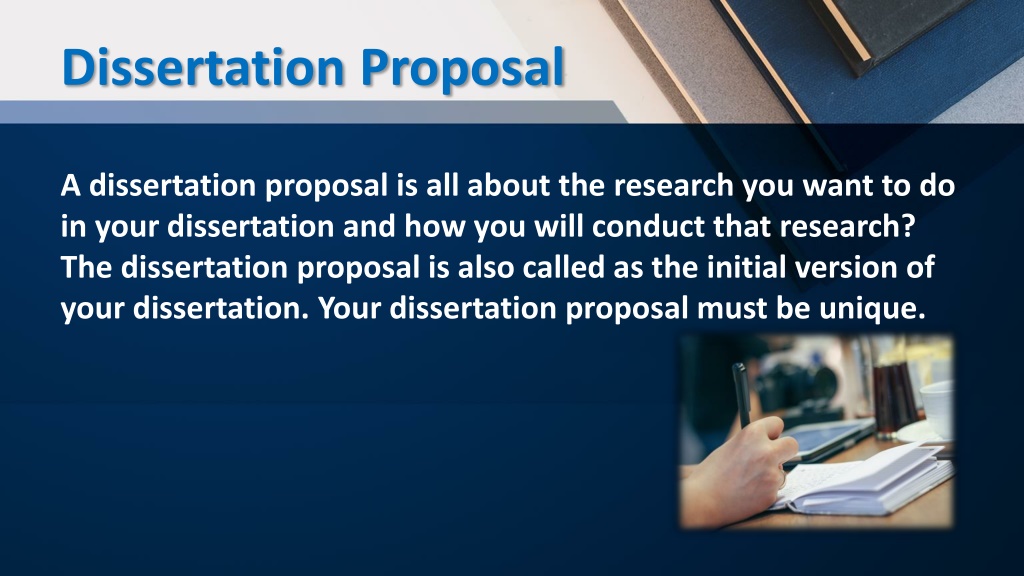PPT Dissertation Proposal Writing Services PowerPoint Presentation