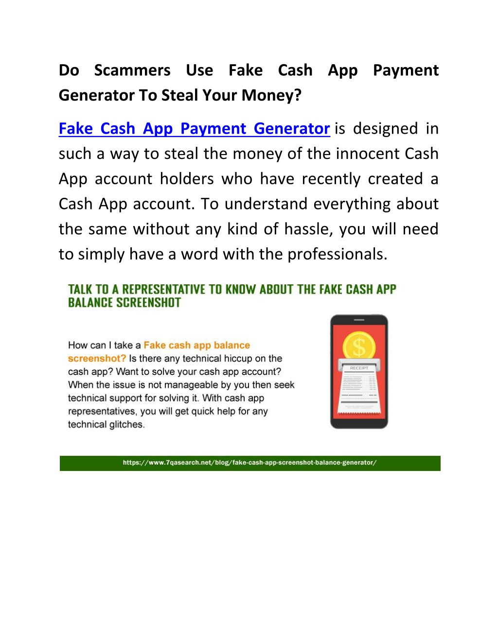 PPT Do Scammers Use Fake Cash App Payment Generator To Steal Your