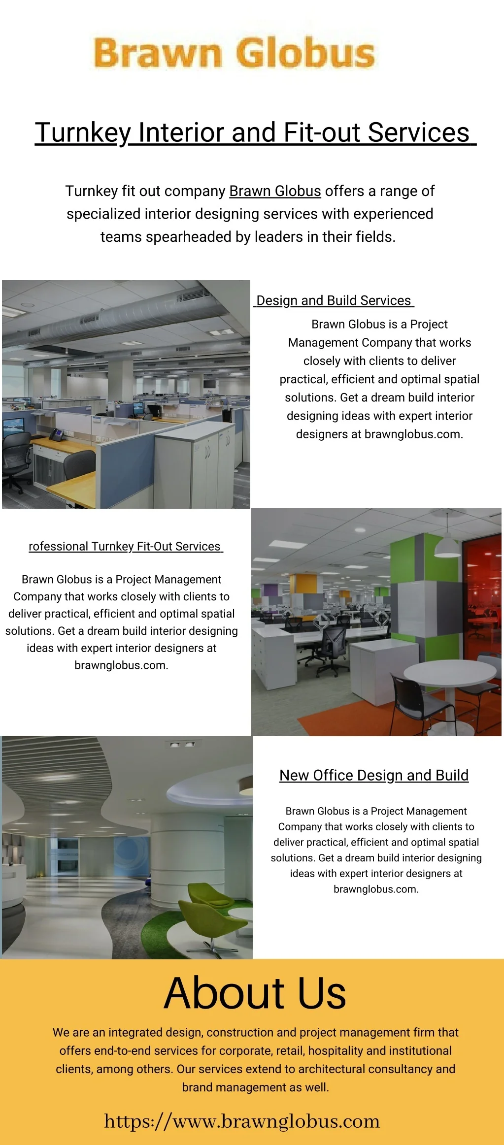 PPT - Turnkey Interior and Fit-out Services - Brawn Globus PowerPoint ...