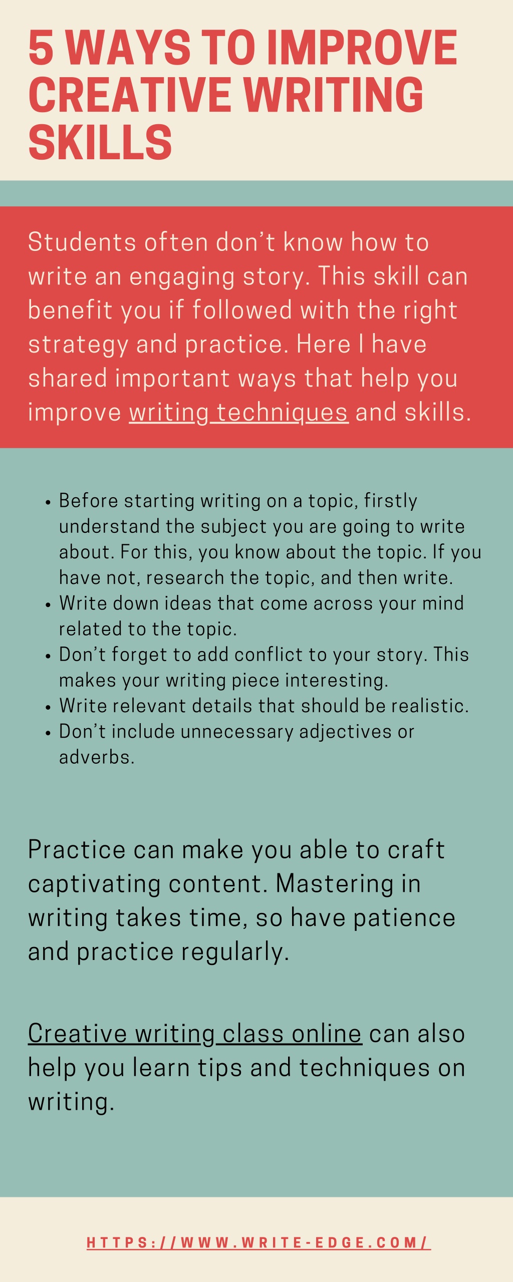 activities to improve creative writing skills