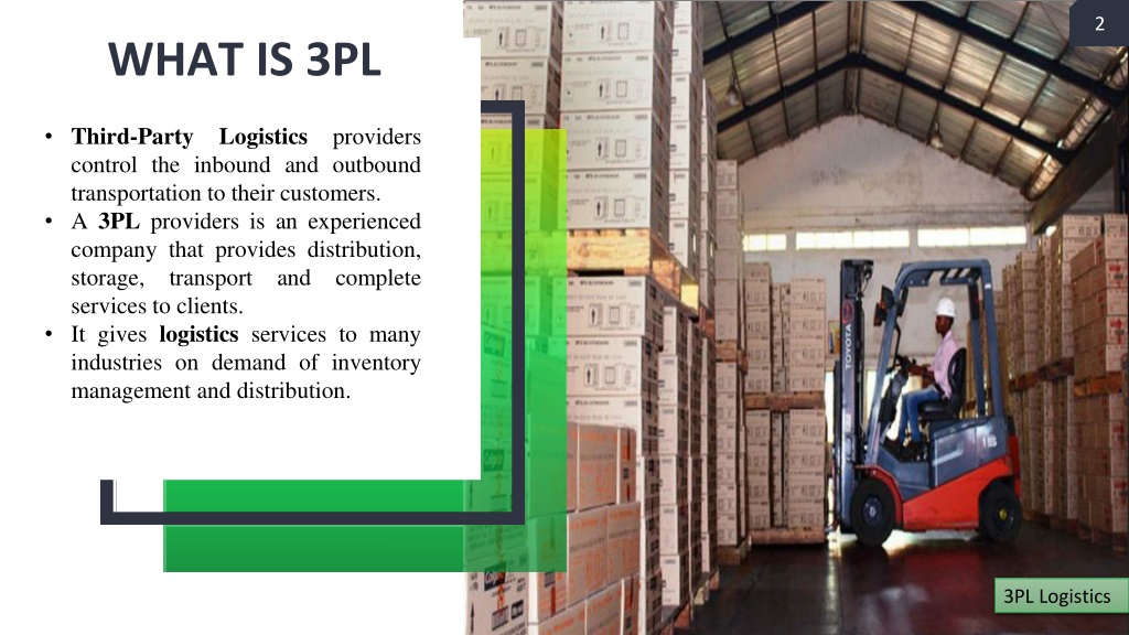 PPT - Third Party Logistics Provider PowerPoint Presentation, Free ...