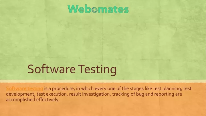 PPT - Software Testing PowerPoint Presentation, free download - ID:11094219