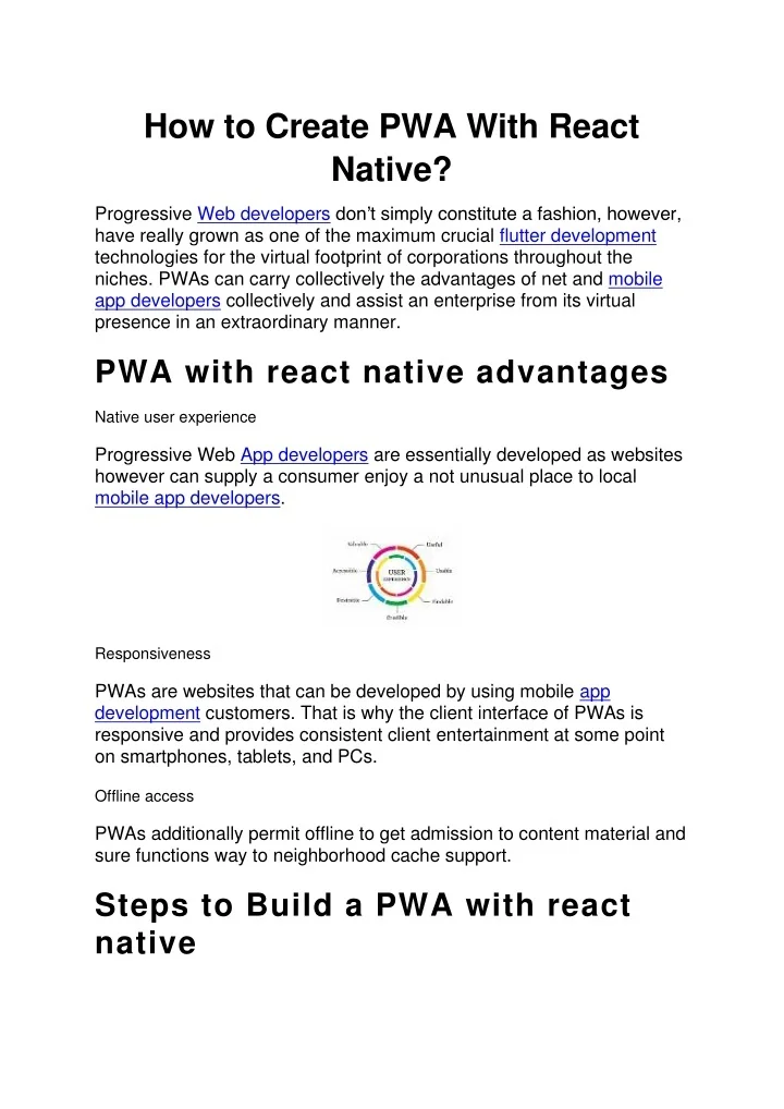 PPT How To Create PWA With React Native PowerPoint Presentation Free 