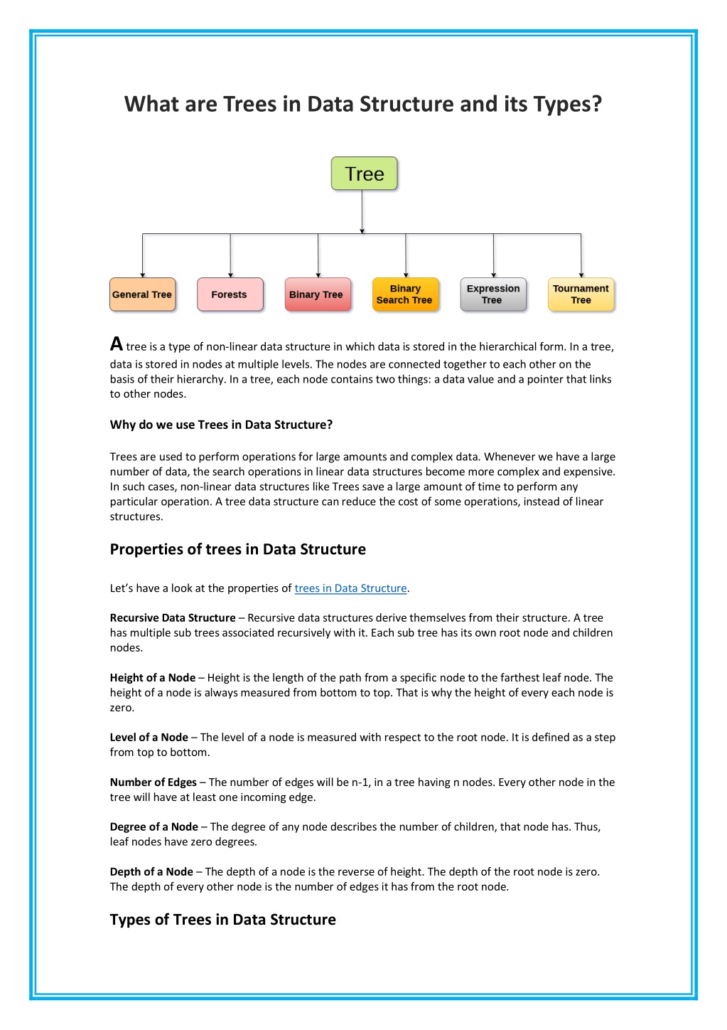 PPT - What Are Trees In Data Structure And Its Types PowerPoint ...