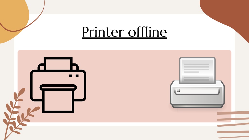 Ppt how to get wireless printer back online powerpoint presentation