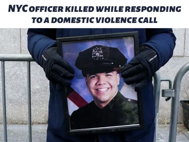nyc officer killed while responding to a domestic violence call n.