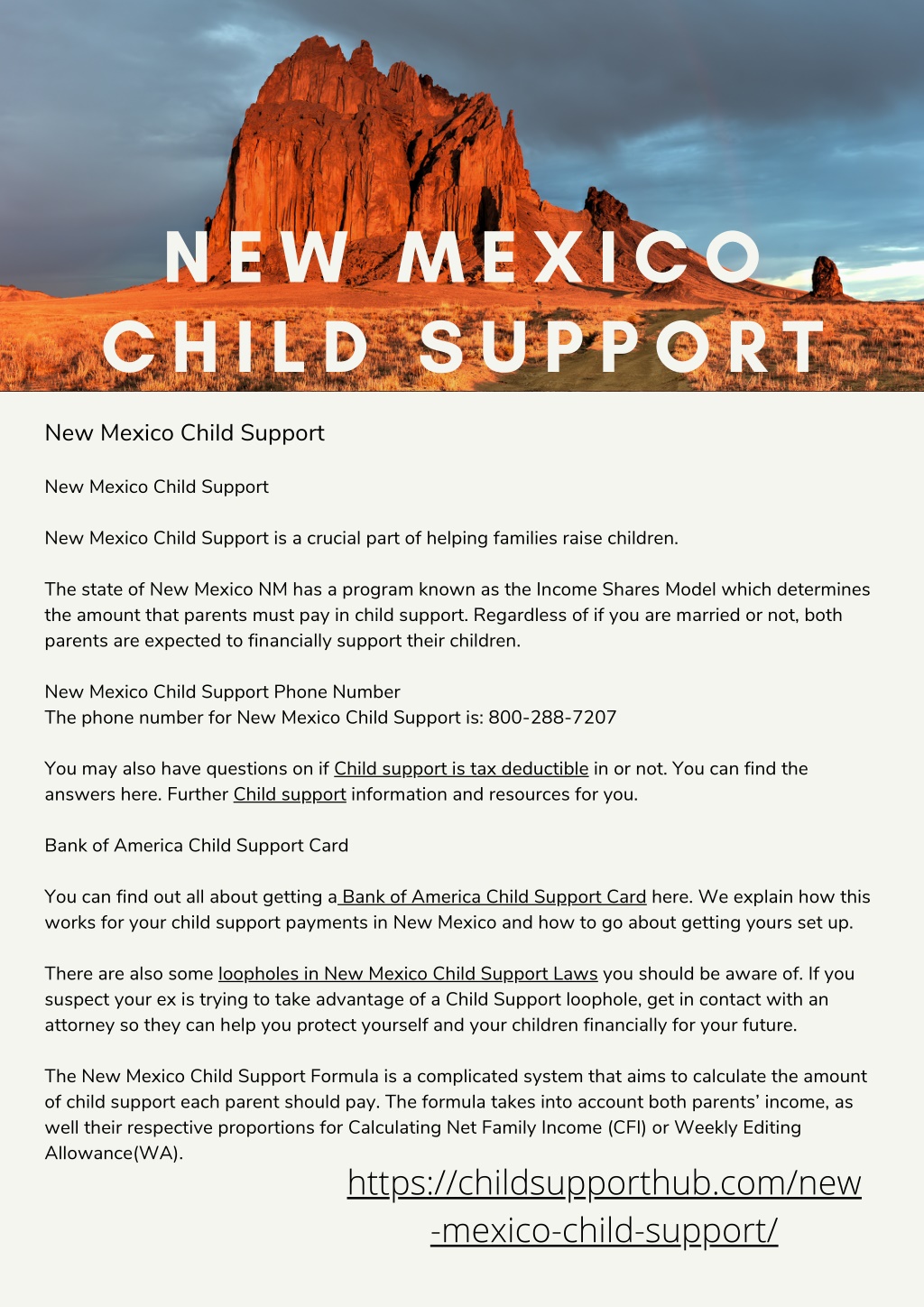 PPT New Mexico Child Support PowerPoint Presentation, free download