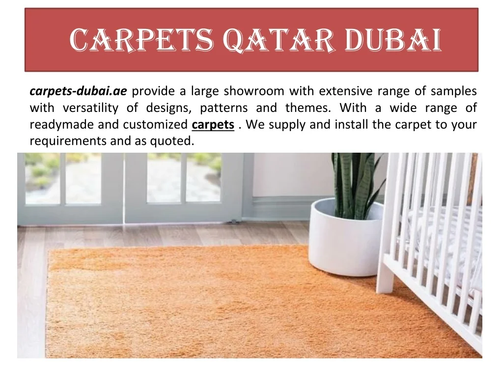 PPT Carpets Qatar in Dubai PowerPoint Presentation, free download