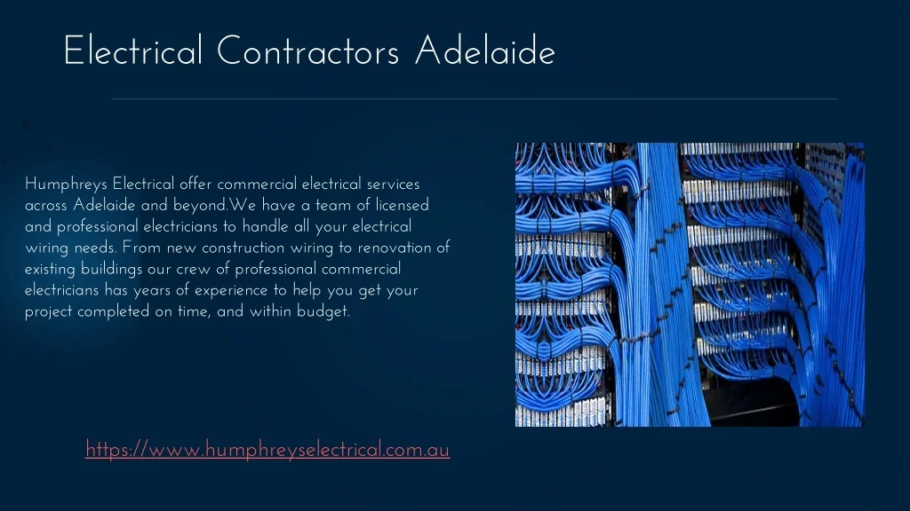 PPT Electrical Contractors Adelaide PowerPoint Presentation, free