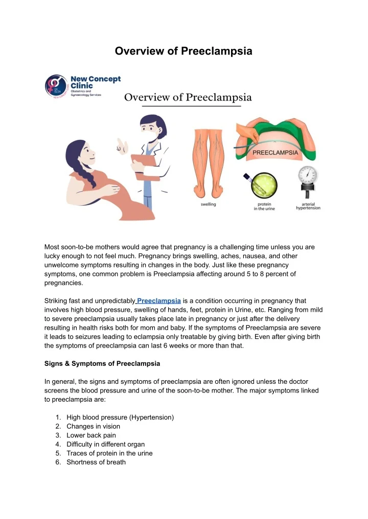PPT - Overview of Preeclampsia PowerPoint Presentation, free download ...