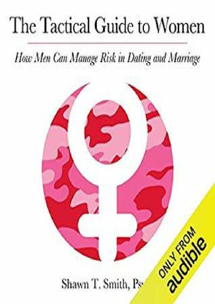 PPT Mobi online The Tactical Guide to Women How Men Can Manage Risk
