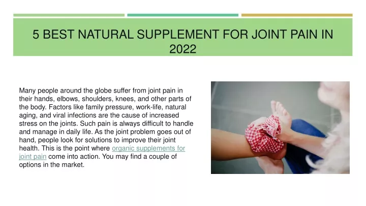 ppt-5-best-natural-supplement-for-joint-pain-in-2022-powerpoint